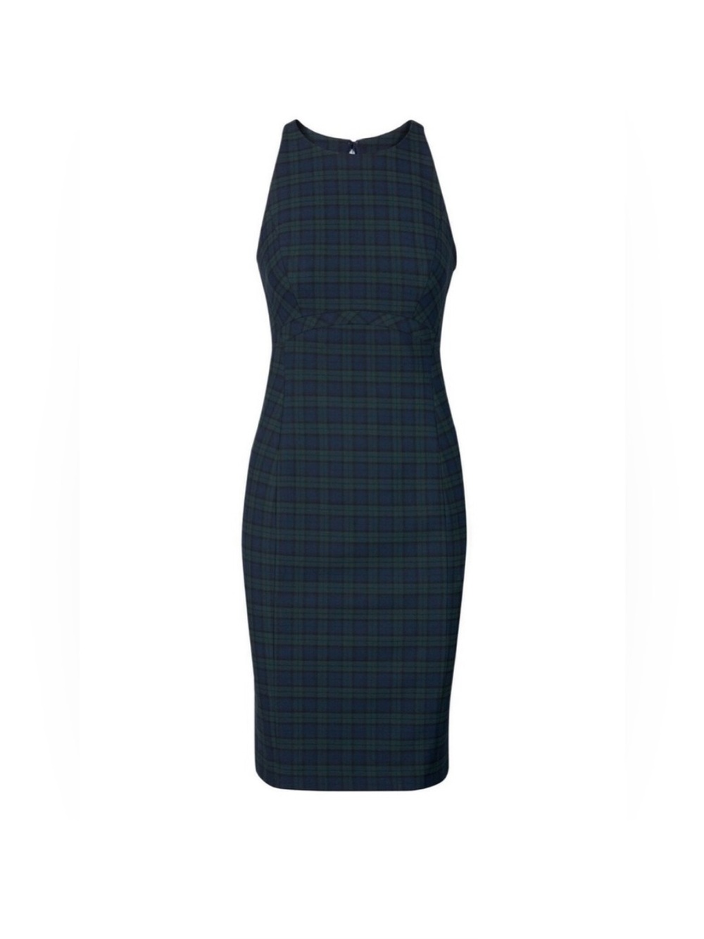 Banana Republic Black Watch Plaid Dress